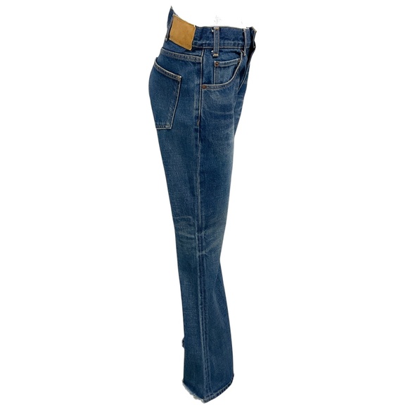 CELINE DARK UNION WASH DENIM MARCO JEANS - Picture 2 of 7